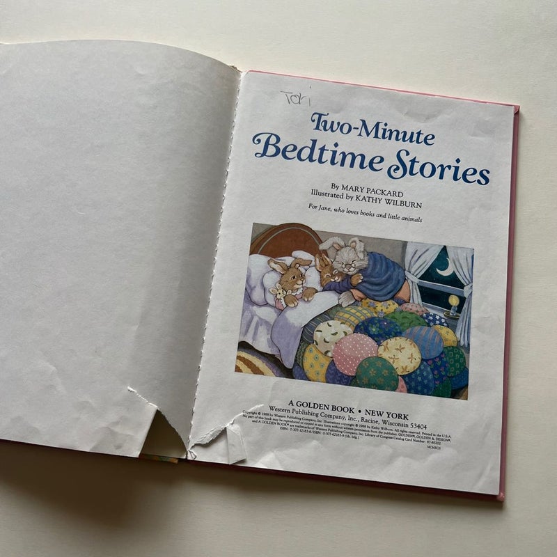 Two-Minute Bedtime Stories