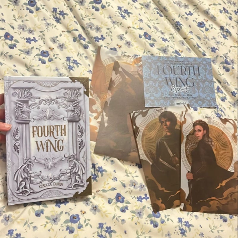 Bookish Box Fourth Wing Reprint