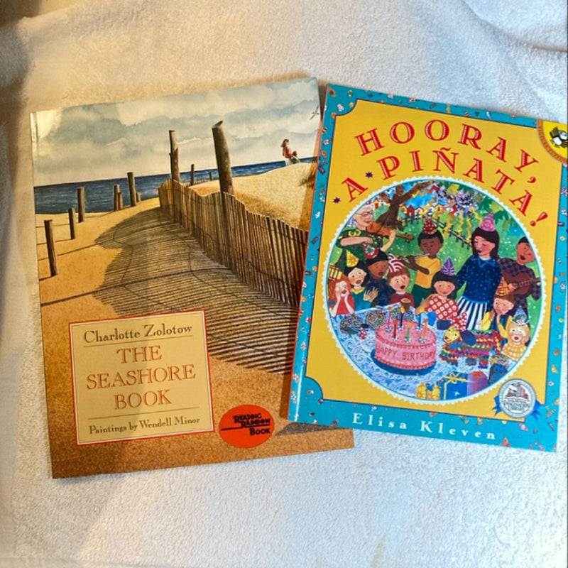 The Seashore Book and Hooray A Pinata