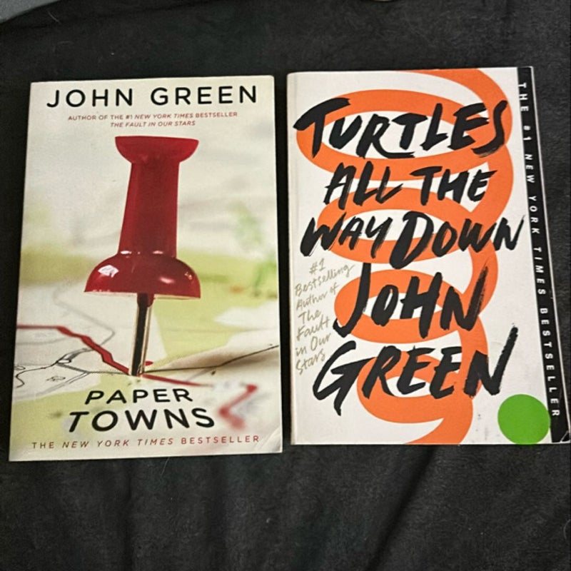 Paper Towns and Turtles all the way down