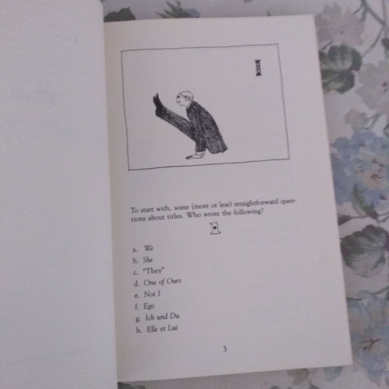 The New York Review Quiz Book