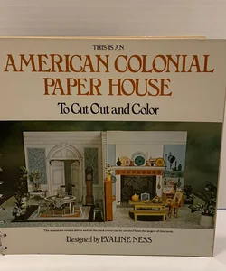 American colonial paper house