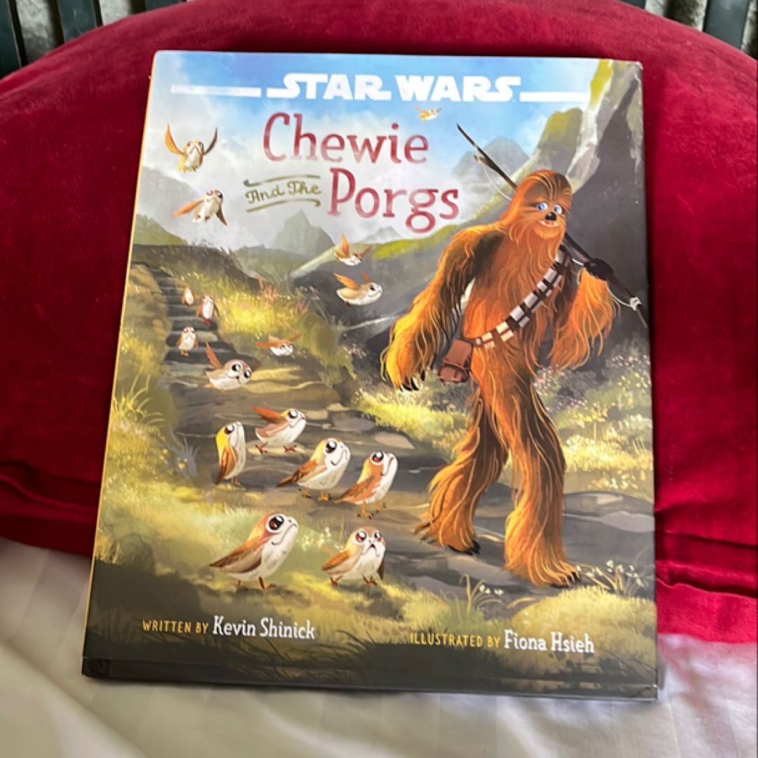 Star Wars: the Last Jedi Chewie and the Porgs