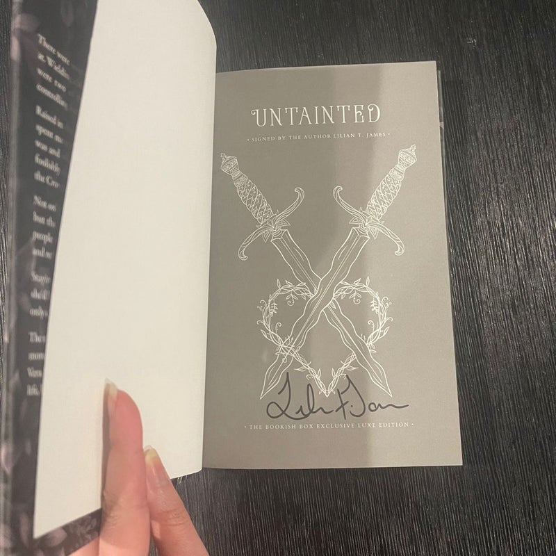 Untainted & Untamed - Both SIGNED