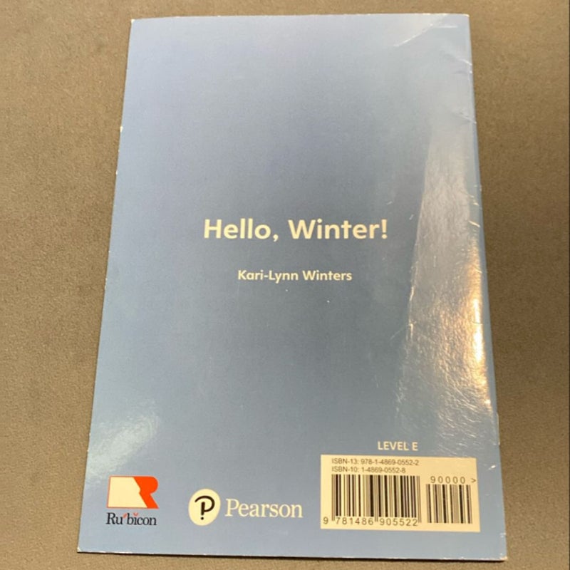 Myview Literacy 2020 Leveled Reader Grade 1: Hello Winter!