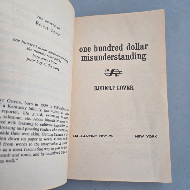 One Hundred Dollar Misunderstanding