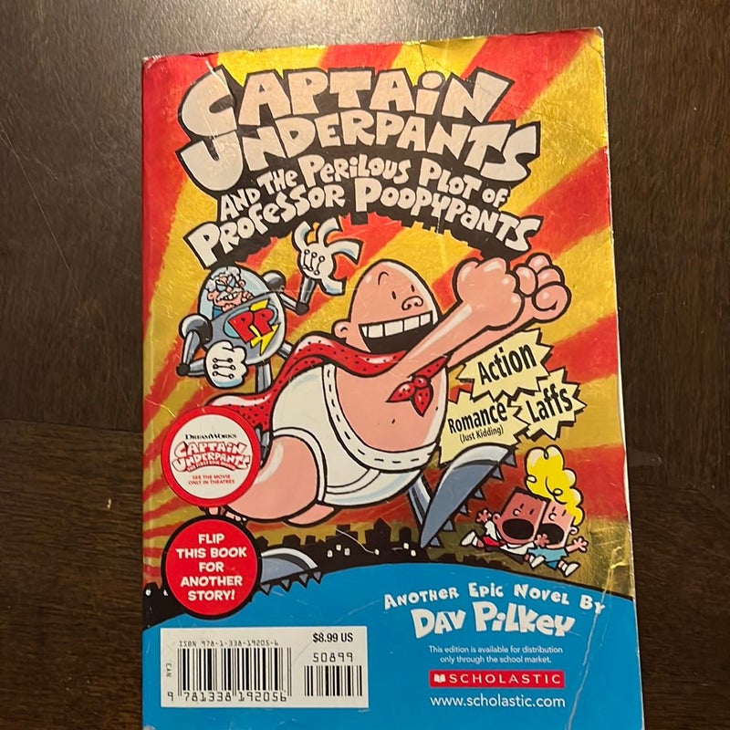 Captain Underpants (Double-Sided Book)