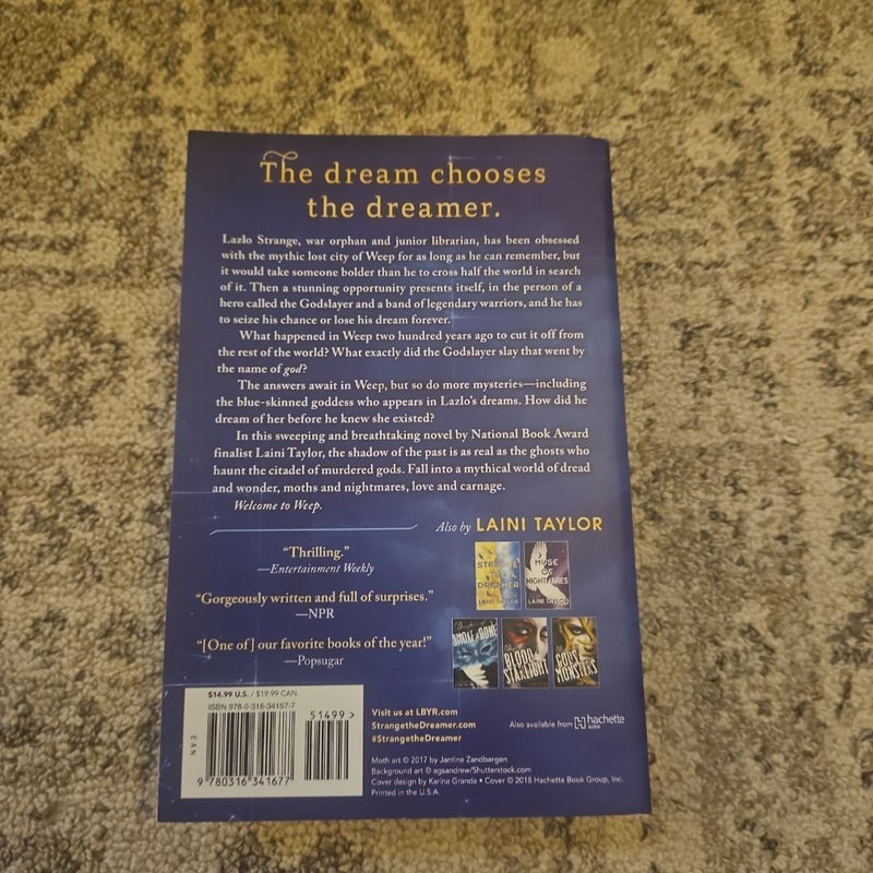 Strange the Dreamer