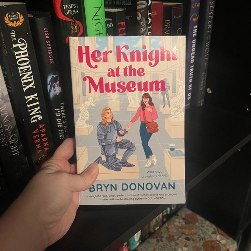 Her Knight at the Museum