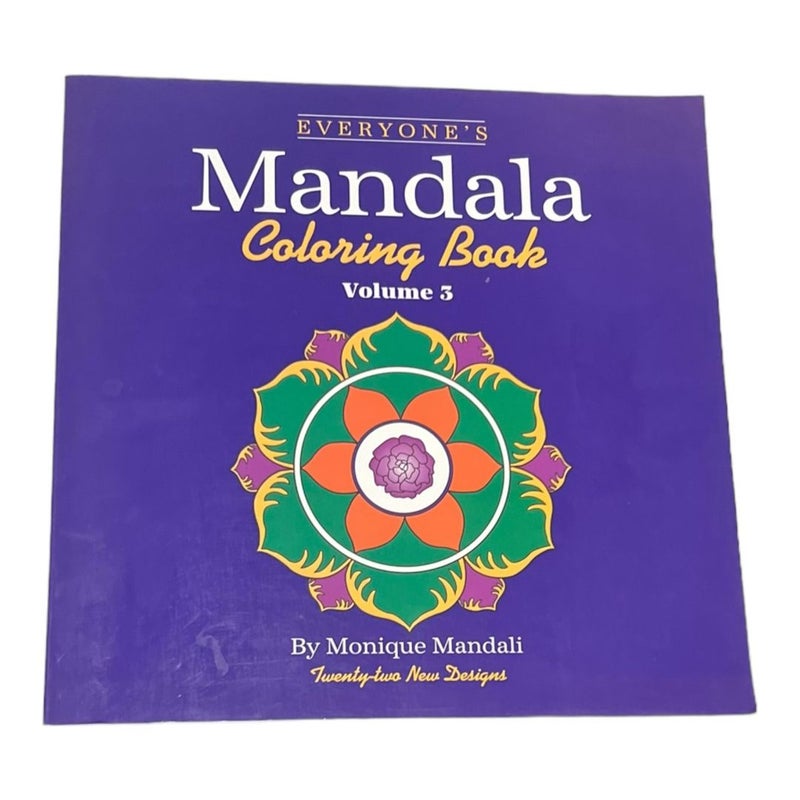 Everyone’s Mandala Coloring Book