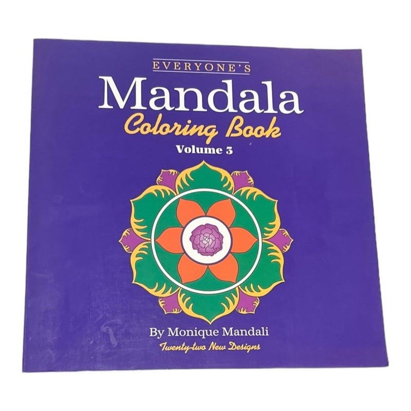 Everyone's Mandala Coloring Book