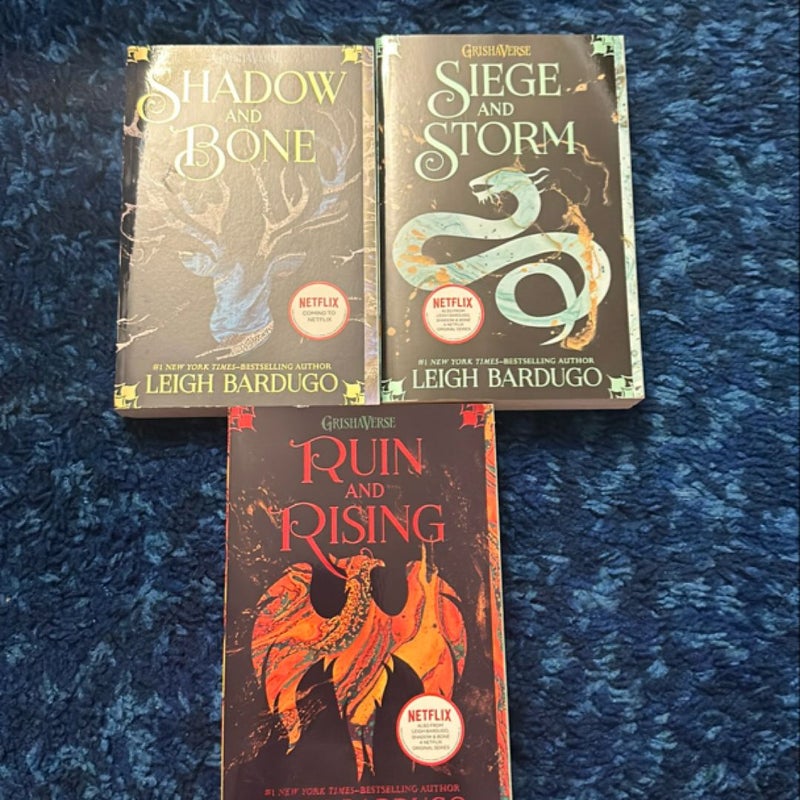 Shadow and Bone, Siege and Storm, & Ruin and Rising