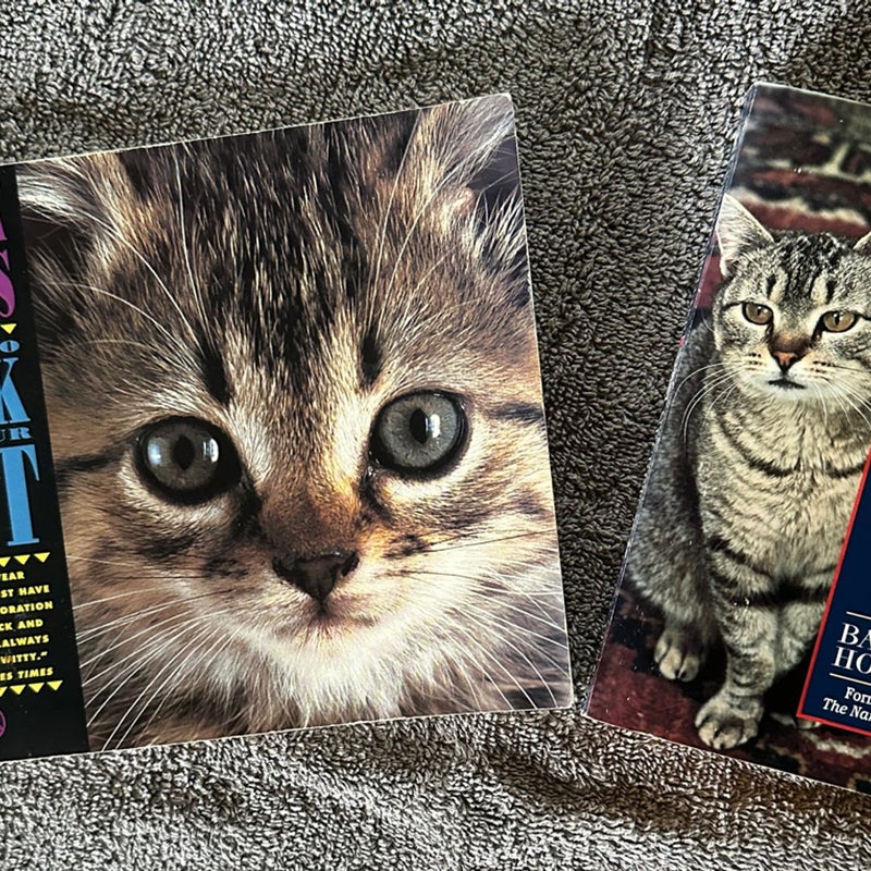 Lot: 10 books about Cats