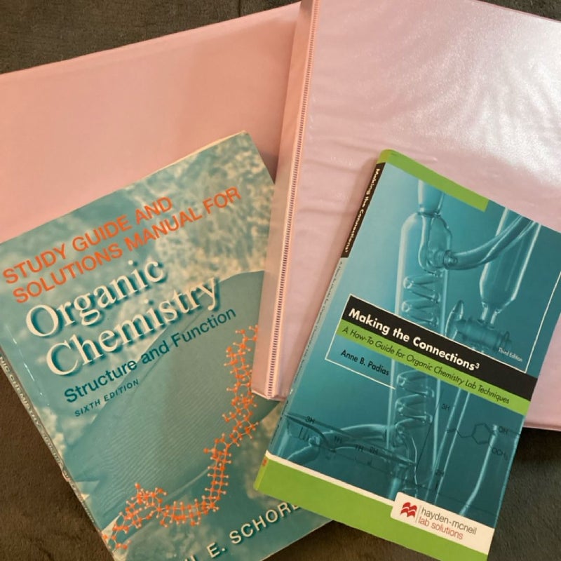 Organic Chemistry: Structure and Function Set (Textbook, Study Guide, Lab Guide)