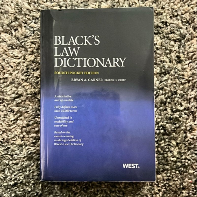 Black's Law Dictionary