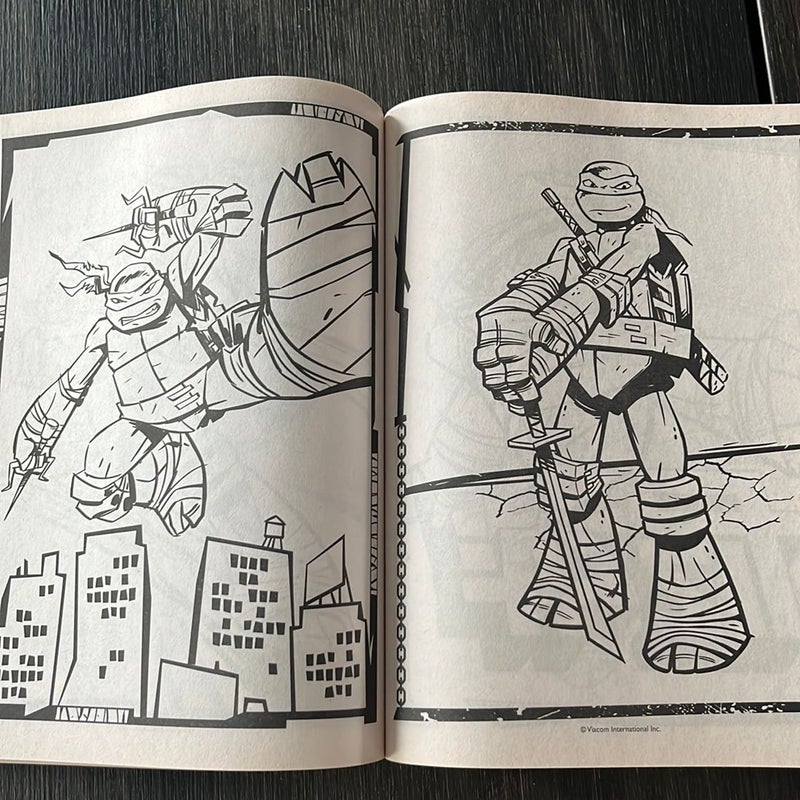 Teenage Mutant Ninja Turtles Coloring and Activity Book