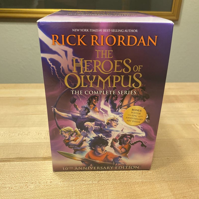 The Hero’s of Olympus Box Set 10th Anniversary 