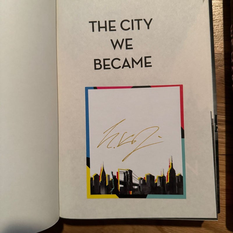 SIGNED The City We Became and The World We Make