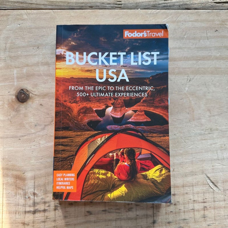 Fodor's Bucket List USA