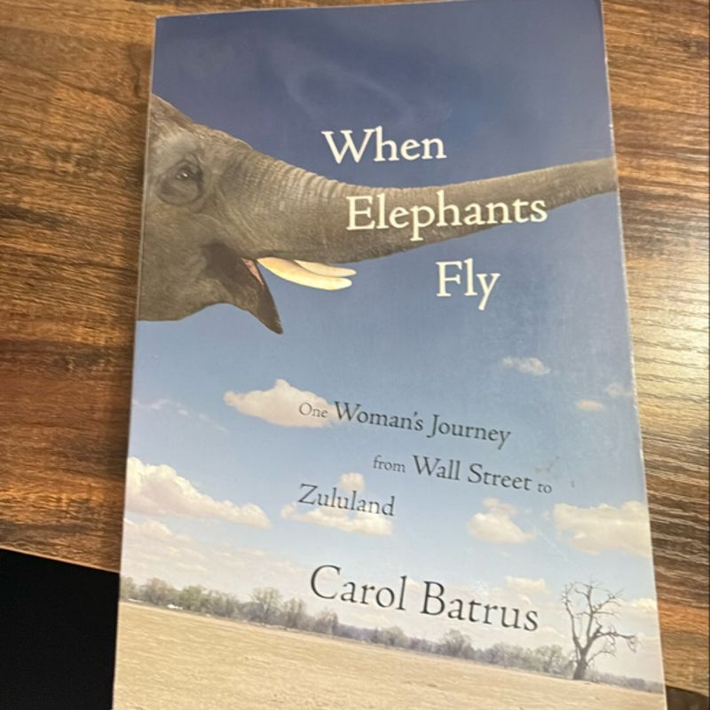 When Elephants Fly