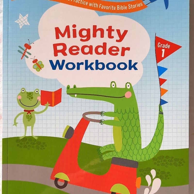 Mighty Reader Workbook Set (New, Pbk, 2018, B&H Kids) 1st & 2nd