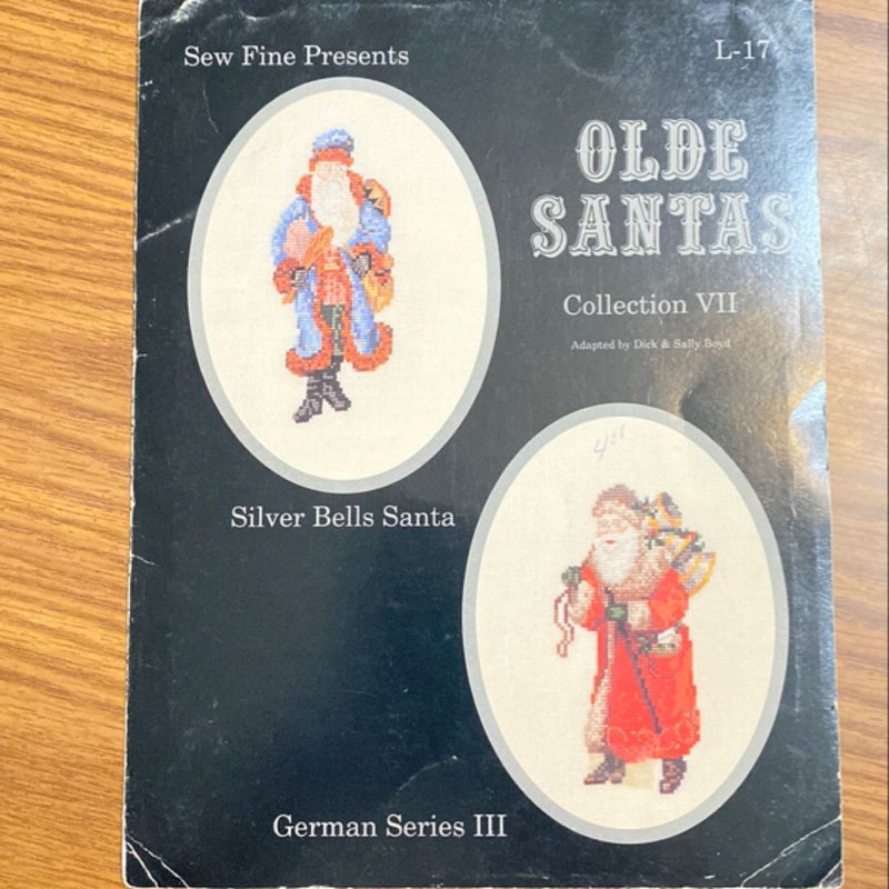 Olde Santas Collection VII Cross Stitch Patterns 