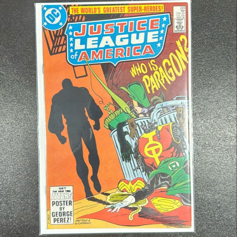 Justice League of America # 224 March 1984 DC Comics