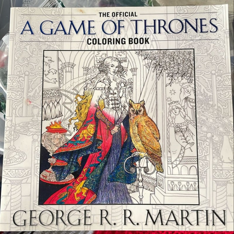 The Official a Game of Thrones Coloring Book