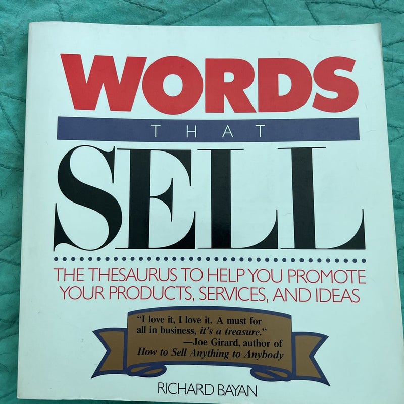 Words That Sell