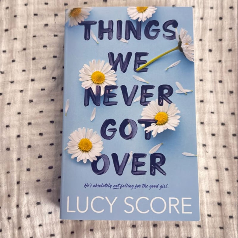 Things We Never Got Over(signed book plate)