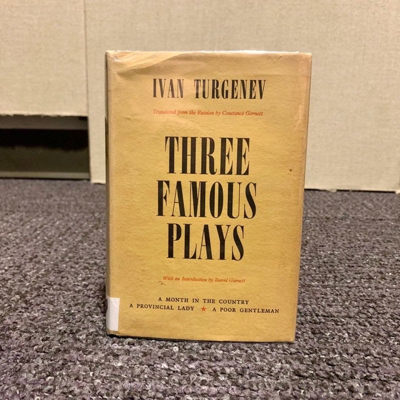 Three Famous Plays