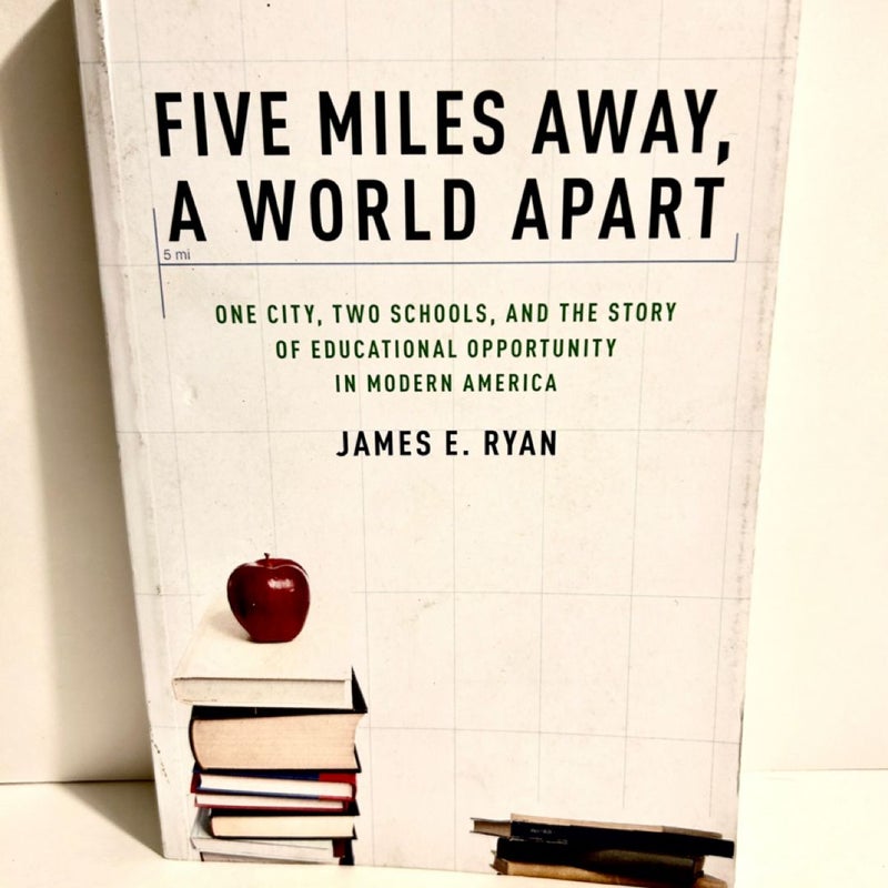 Five Miles Away, a World Apart - Signed