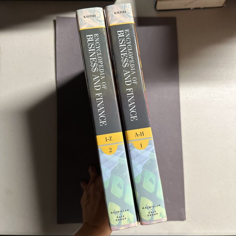 Encyclopedia of Business and Finance
