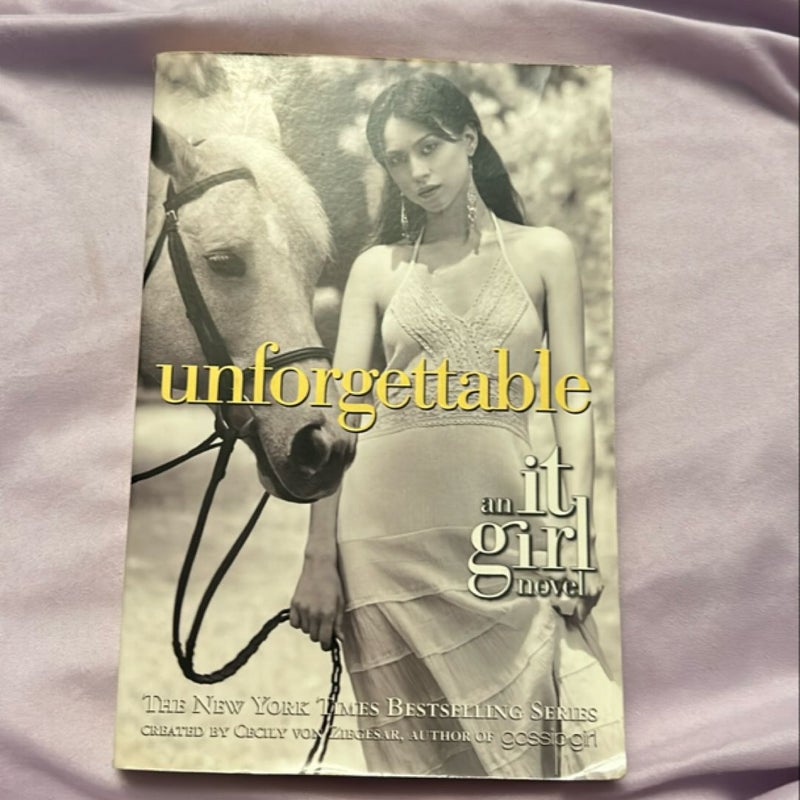 Unforgettable(First edition)