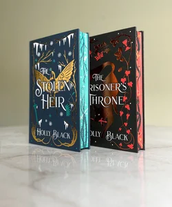 Illumicrate Exclusive Editions The Stolen Heir and The Prisoner’s Throne by Holly Black