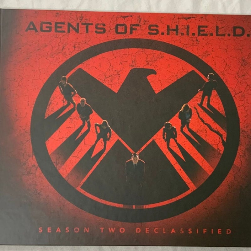 Marvel's Agents of Shield Season Two Declassified Hardcover Book With Slipcase