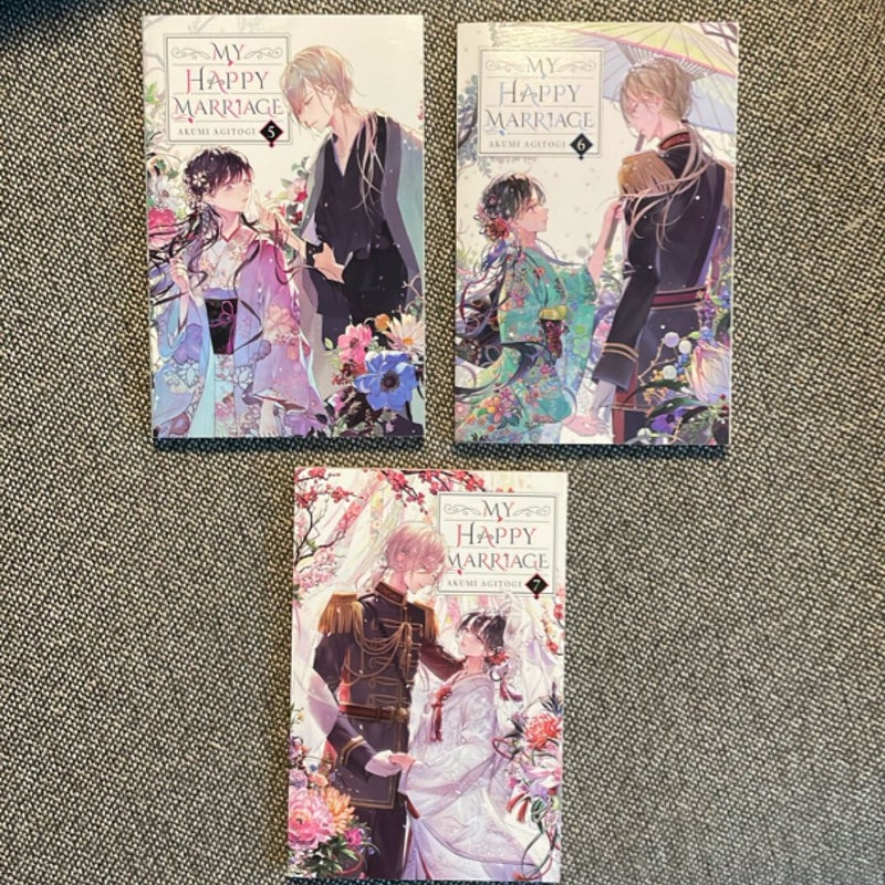 My Happy Marriage, Vol. 1-7 (light Novel bundle)