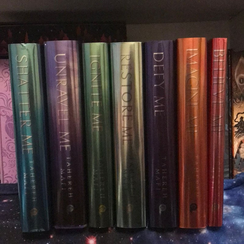 Shatter Me Series *Fairyloot* editions