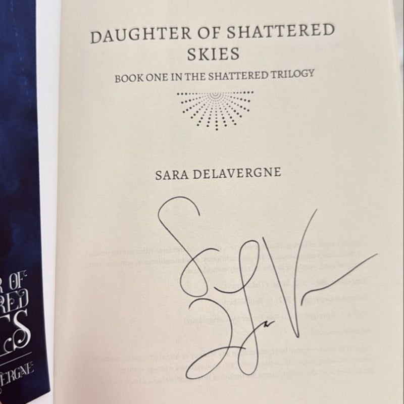 Daughter of Shattered Skies (signed)