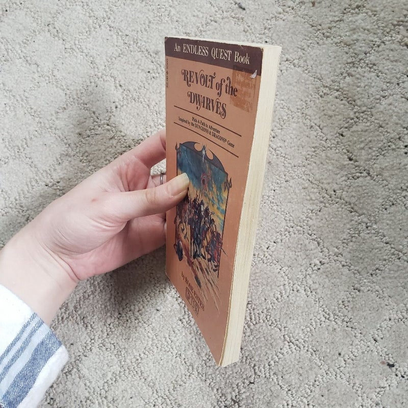 Revolt of the Dwarves: A Pick-a-Path Adventure (1st Printing, 1983)