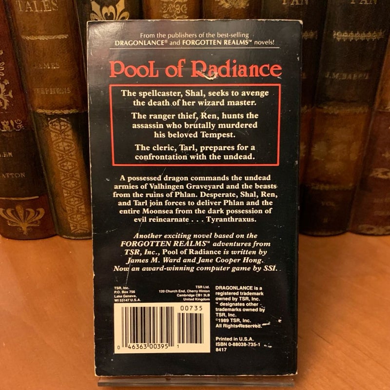 Pool of Radiance, Heroes of Phlan 1, First Edition First Printing