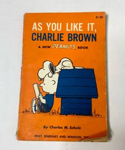 As You Like It. Charlie Brown