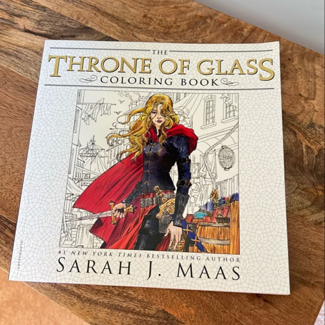 The Throne of Glass Coloring Book