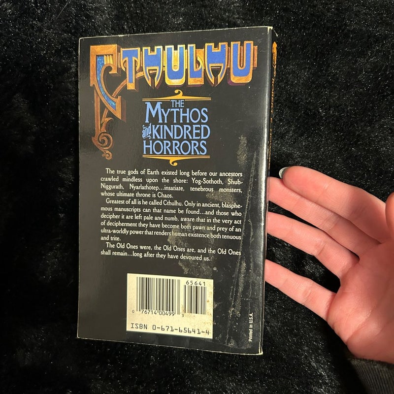 Cthulhu Mythos and Kindred Horrors 1st Printing 