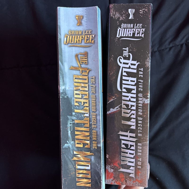 The Forgetting Moon & The Blackest Heart (The Five Warrior Angels #1 & #2)