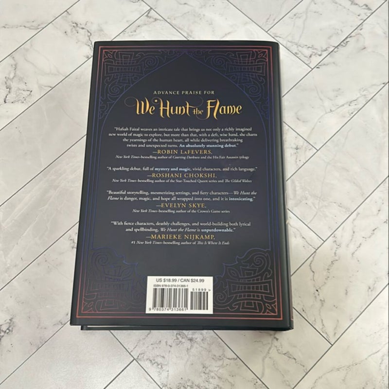 We Hunt the Flame - signed edition 