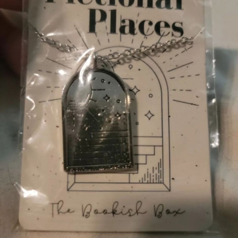 Fictional Places Necklace Bookish Box