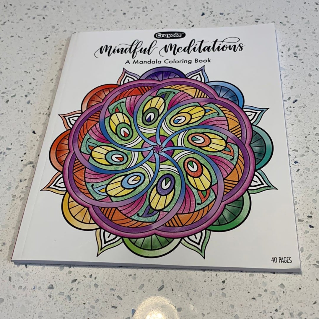 Mandala Coloring Book, 40 Coloring Pages, Crayola.com