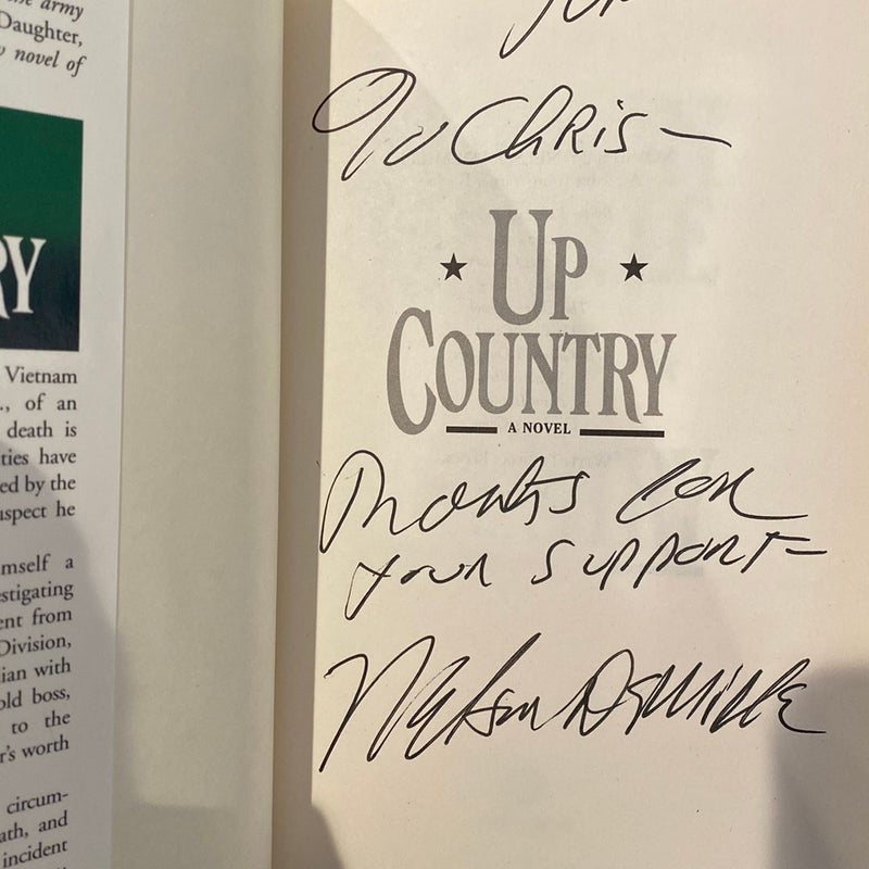 Up Country—Signed