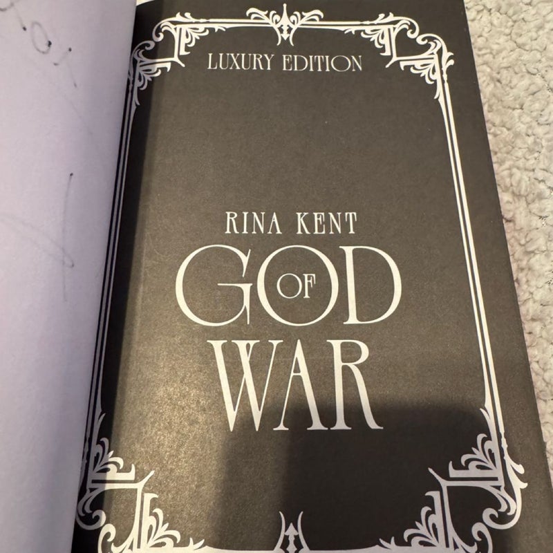 Rina Kent Legacy Of Gods Series Luxury Bundle Box - God of War